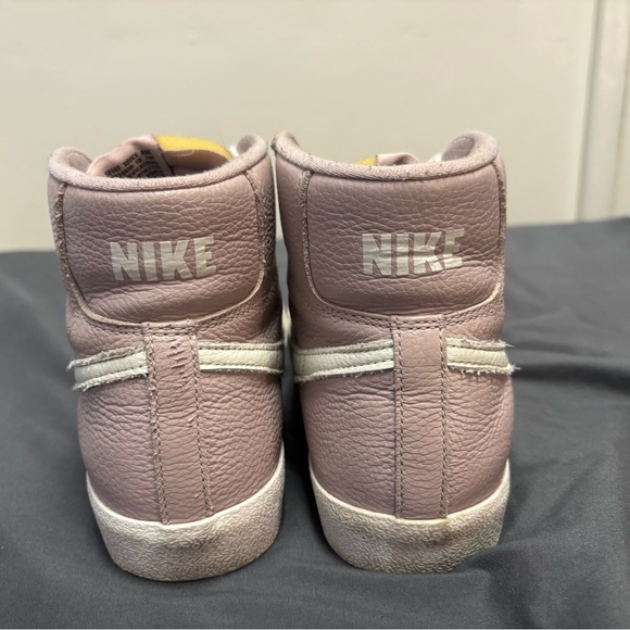 Nike Women's Blush Pink High-Top Sneakers - Picture 4 of 4